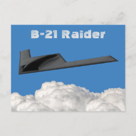 Cartão Postal B-21 Bombeiro Furtivo Raider