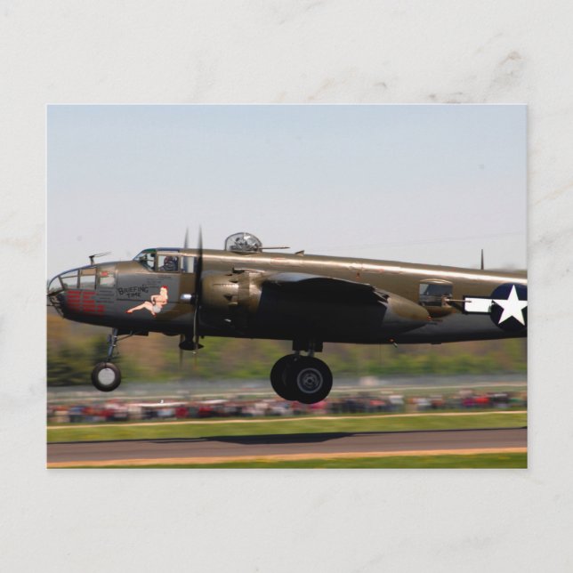 Cartão Postal B-25 Mitchell (Frente)