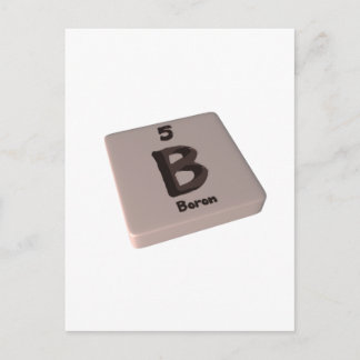 Cartão Postal B Boro