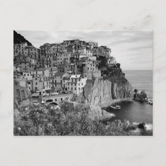 Cartão Postal B&W Cinque Terre