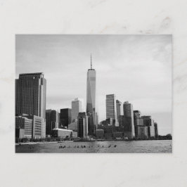 Cartão Postal B&W Manhattan