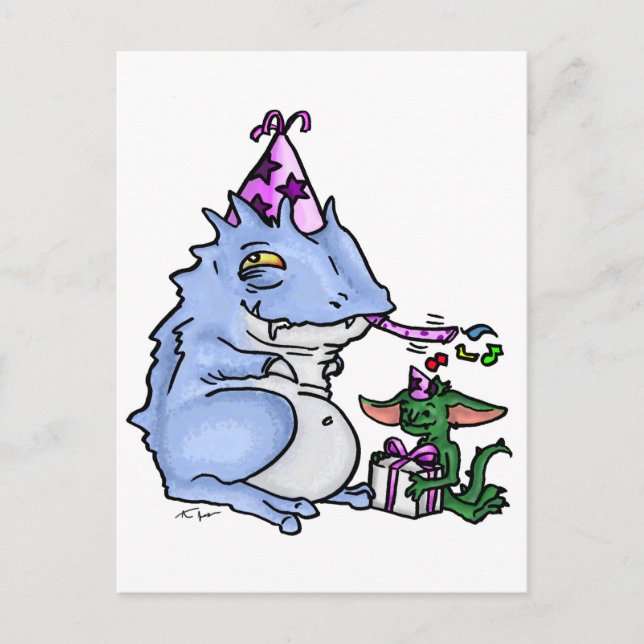 Cartão Postal Baba (Frente)