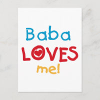 Baba me ama T-shirts e presentes