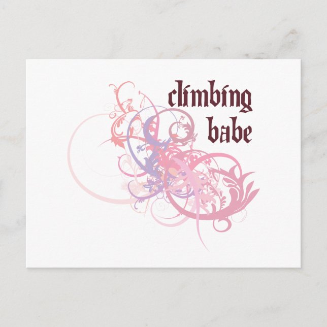 Cartão Postal Babe Subindo (Frente)