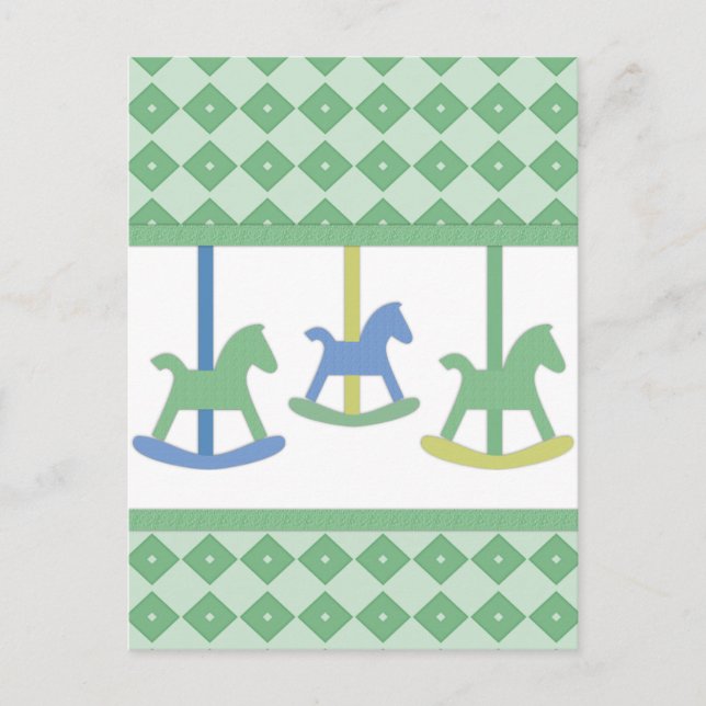 Cartão Postal Baby Carousel Collection (Frente)