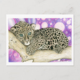 Cartão Postal Baby Jaguar