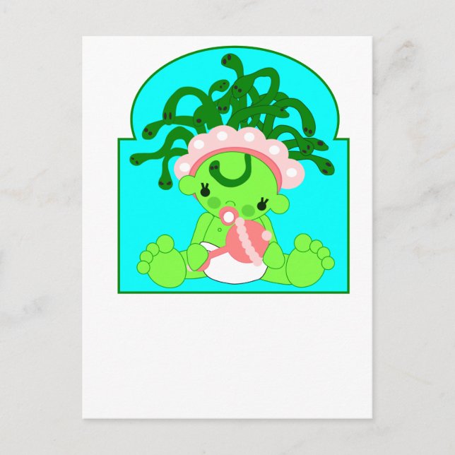 Cartão Postal Baby Medusa (Frente)