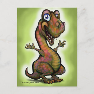 Cartão Postal Baby T-Rex