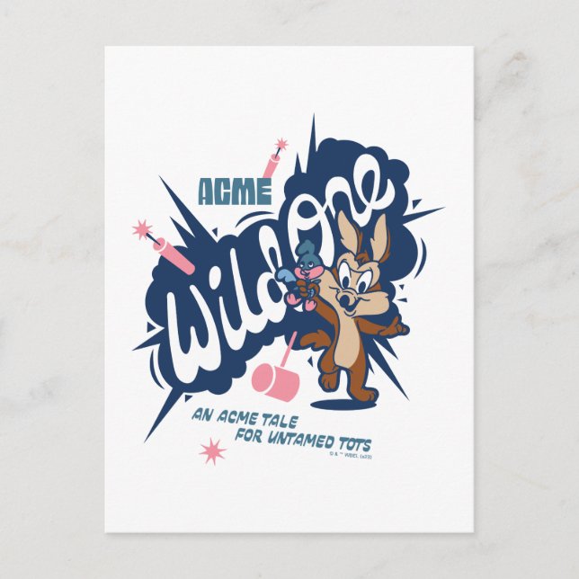 Cartão Postal Baby WILE E. COYOTE™ - Selvagem (Frente)