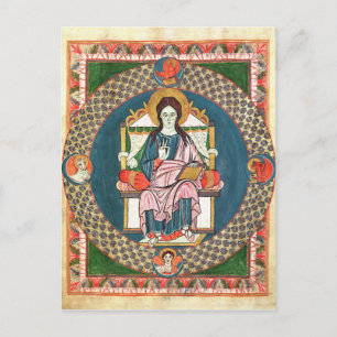 Cartão Postal Bacalhau. cristo 1948 em Majestade