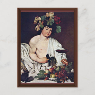 Cartão Postal Bacchus Por Michelangelo Merisi Da Caravaggio