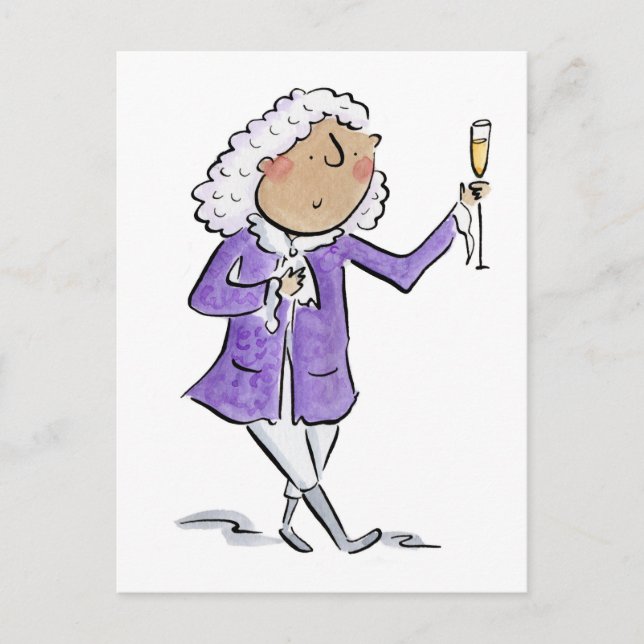 Cartão Postal Bach (Frente)