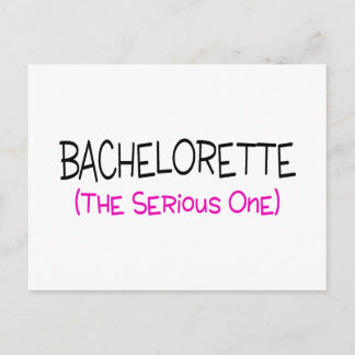 Cartão Postal Bachelorette A Séria