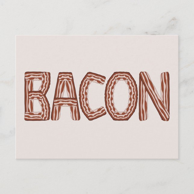 Cartão postal Bacon (Frente)