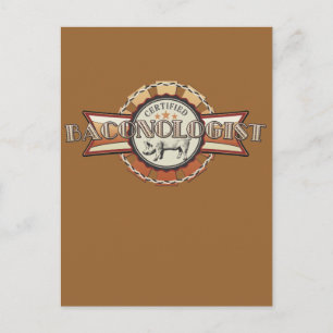 Cartão Postal Bacon LOVE