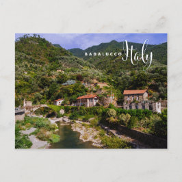 Cartão Postal Badalucco Itália