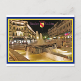 Cartão Postal Baden-Baden Ansichtskarte