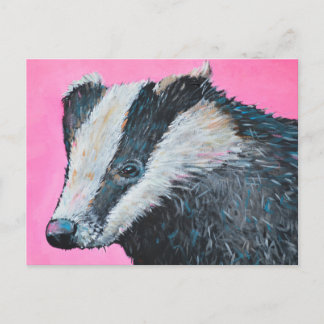 Cartão Postal Badger