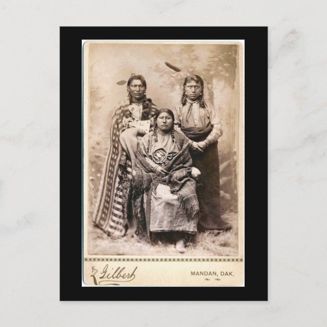 Cartão Postal Badger Amarelo, O Osso mais jovem e de alto rosto1 (Frente)