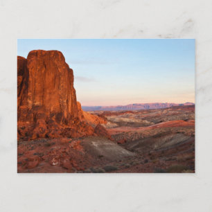 Cartão Postal Badlands Sundown