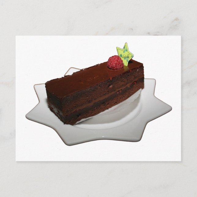 Cartão Postal Bagaço de chocolate (Frente)