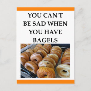 CARTÃO POSTAL BAGELS