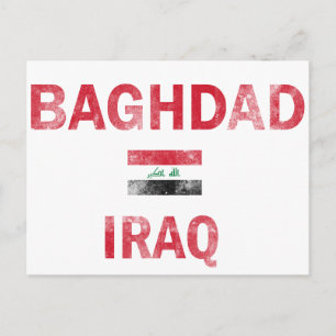 Cartão Postal Baghdad Iraque Designs