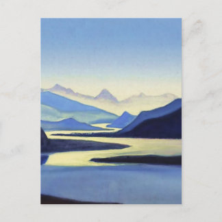 Cartão Postal “Bahamaputra” por Nicholas Roerich