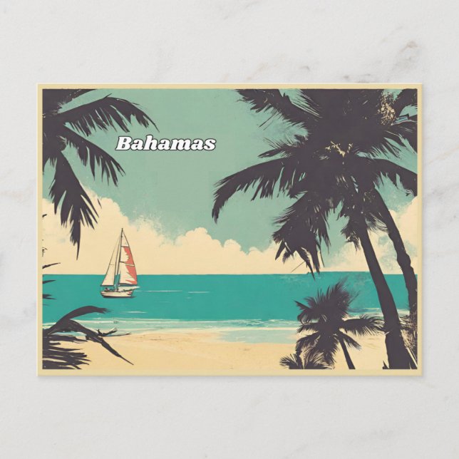 Cartão Postal Bahamas (Frente)