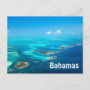 Cartão Postal Bahamas aérea