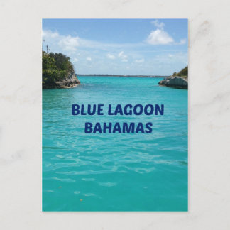 Cartão Postal Bahamas da Lagoa Azul