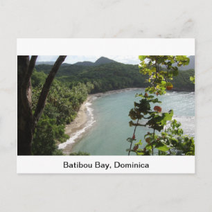 Cartão Postal Baía de Batibou, Dominica