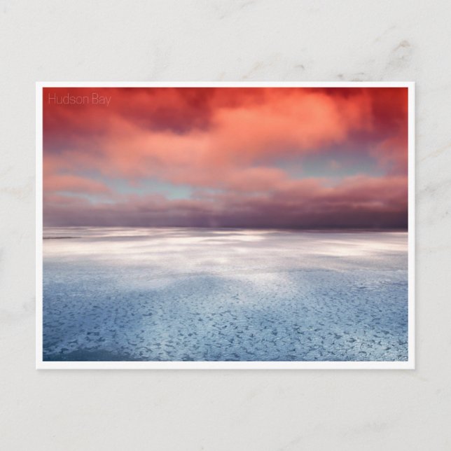 Cartão Postal Baía de Hudson (Frente)