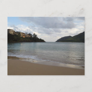 Cartão Postal Baía de Kalapaki, em Kauai, Havaí
