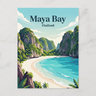 Cartão Postal Baía de Maya Tailândia