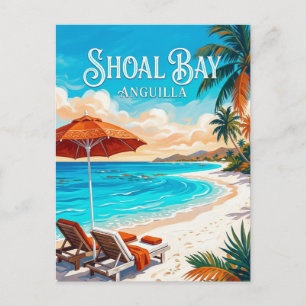 Cartão Postal Baía de Shoal Anguilla