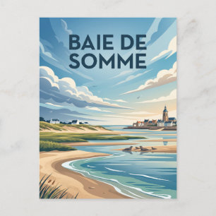Cartão Postal Baía de Somme - Parque Natural Regional Picardie M