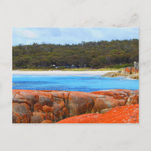 Cartão Postal Baía dos Incêndios, Tasmânia, Austrália