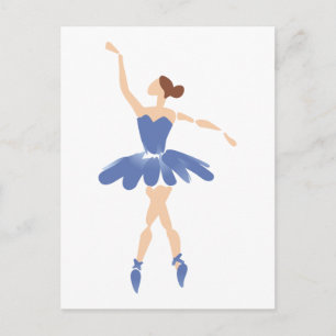 Cartão Postal Bailarina