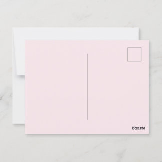 Cartão Postal Bailarina con tutú rosa