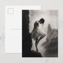 Bailarina na Borda do Penhasco Arte Dramática Mono