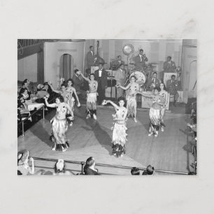 Cartão Postal Bailarinas de Cabaré, 1941