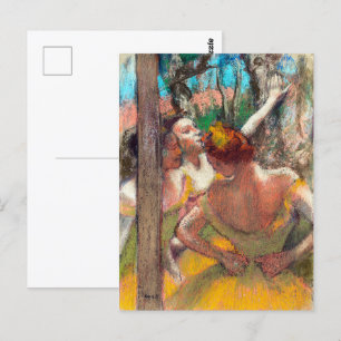Cartão Postal Bailarinas Edgar Degas