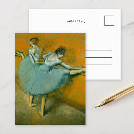 Cartão Postal Bailarinas na Barra | Edgar Degas