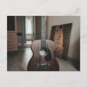 Cartão Postal Baixo Cool de Guitarra