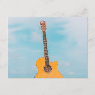 Cartão Postal Baixo de Guitarra Legal