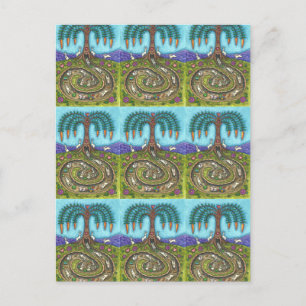 CARTÃO POSTAL BAIXO DO BURACO DE COELHO, O CARROT IRÁ DEIXAR A A