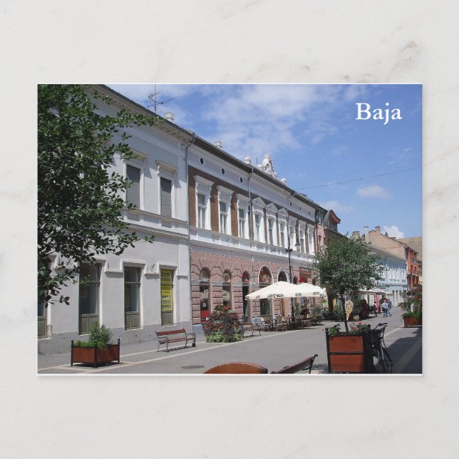 Cartão Postal Baja - Hungria (Frente)