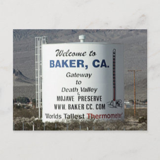 Cartão Postal Baker, CA