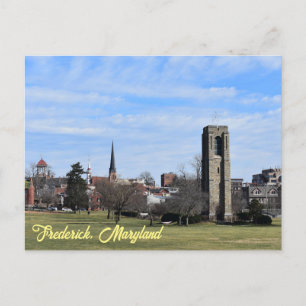Cartão Postal Baker Park Frederick Maryland
